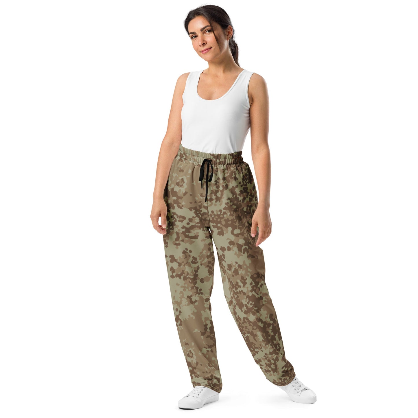 German Flecktarn Desert CAMO Wide-leg joggers - Joggers