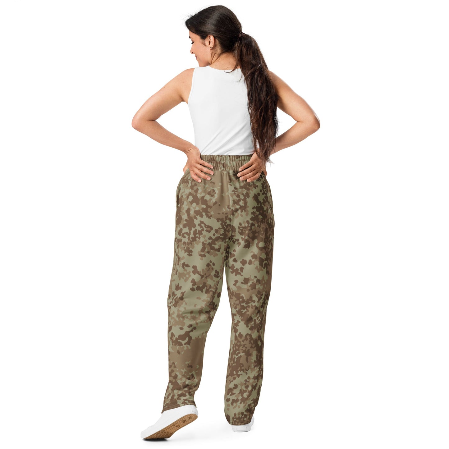 German Flecktarn Desert CAMO Wide-leg joggers - Joggers