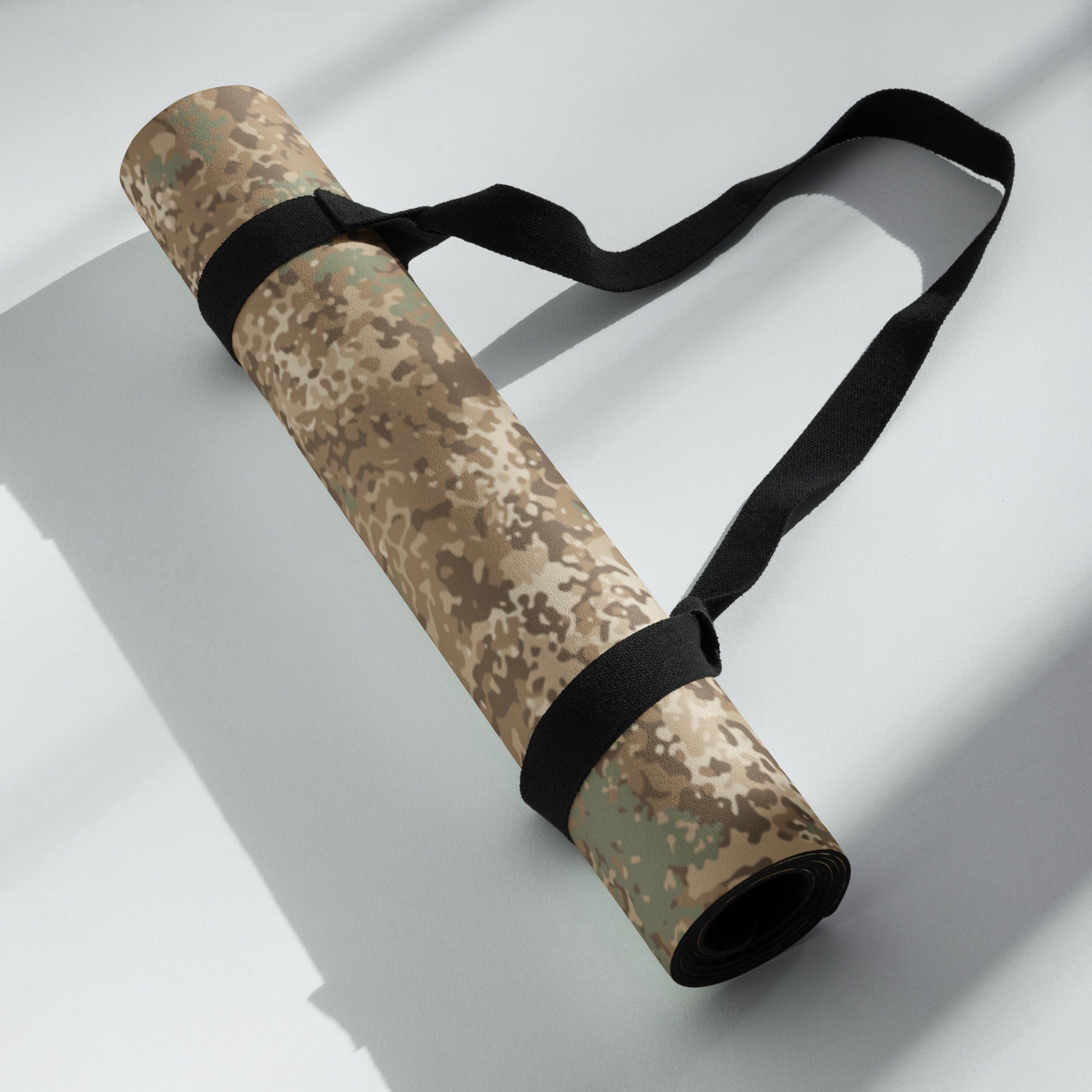 German Flecktarn Desert CAMO Yoga Mat