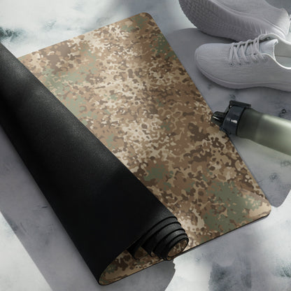 German Flecktarn Desert CAMO Yoga Mat