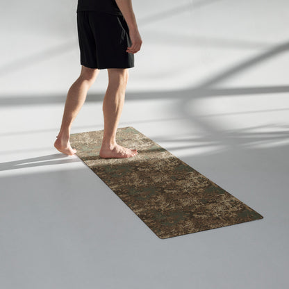 German Flecktarn Desert CAMO Yoga Mat