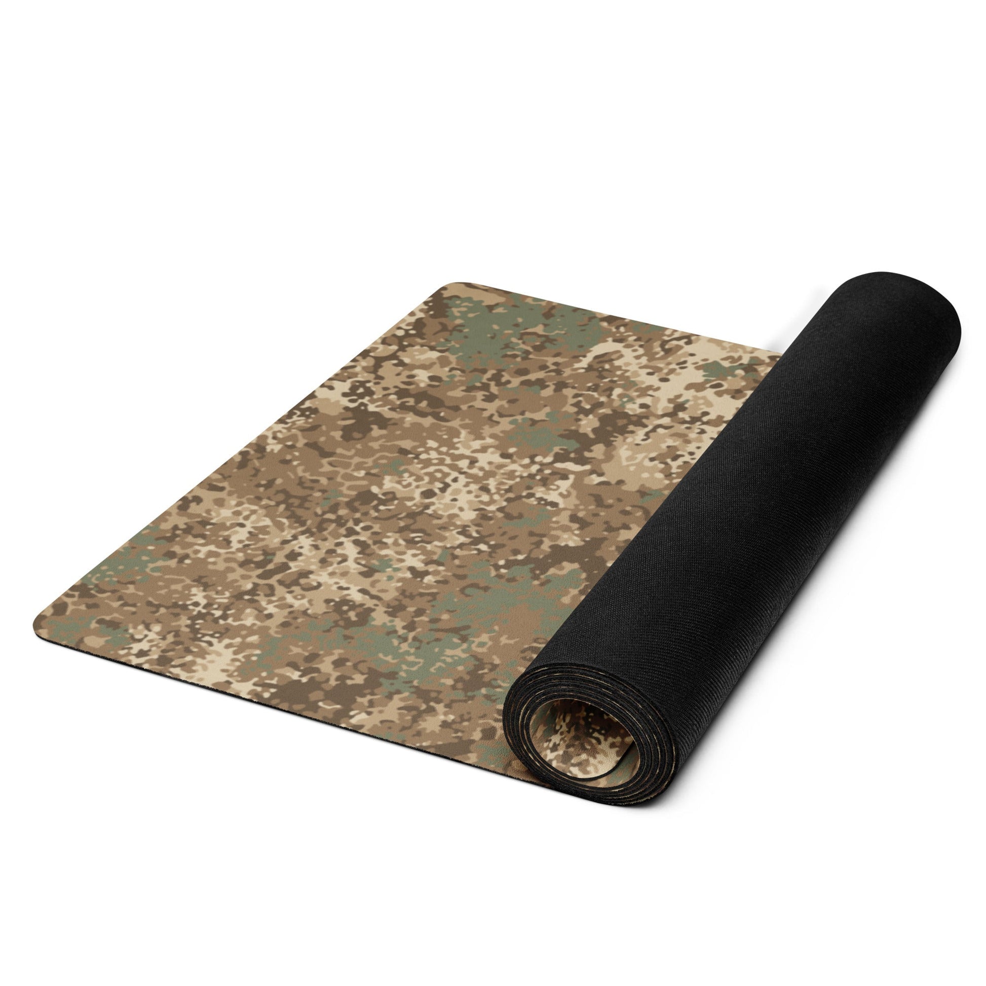 German Flecktarn Desert CAMO Yoga Mat