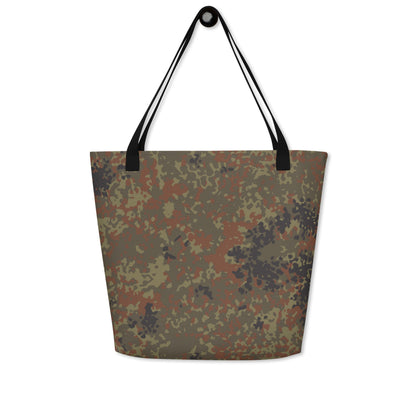 German Flecktarn CAMO Large Tote Bag