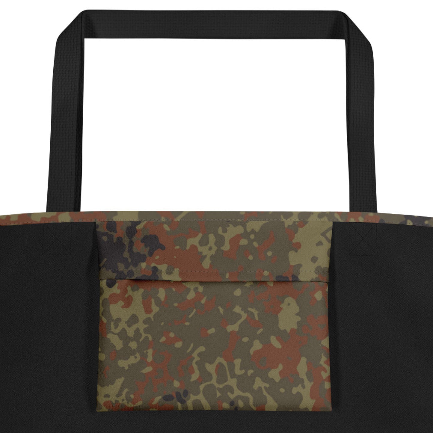 German Flecktarn CAMO Large Tote Bag