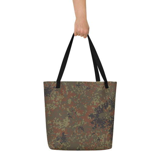 German Flecktarn CAMO Large Tote Bag