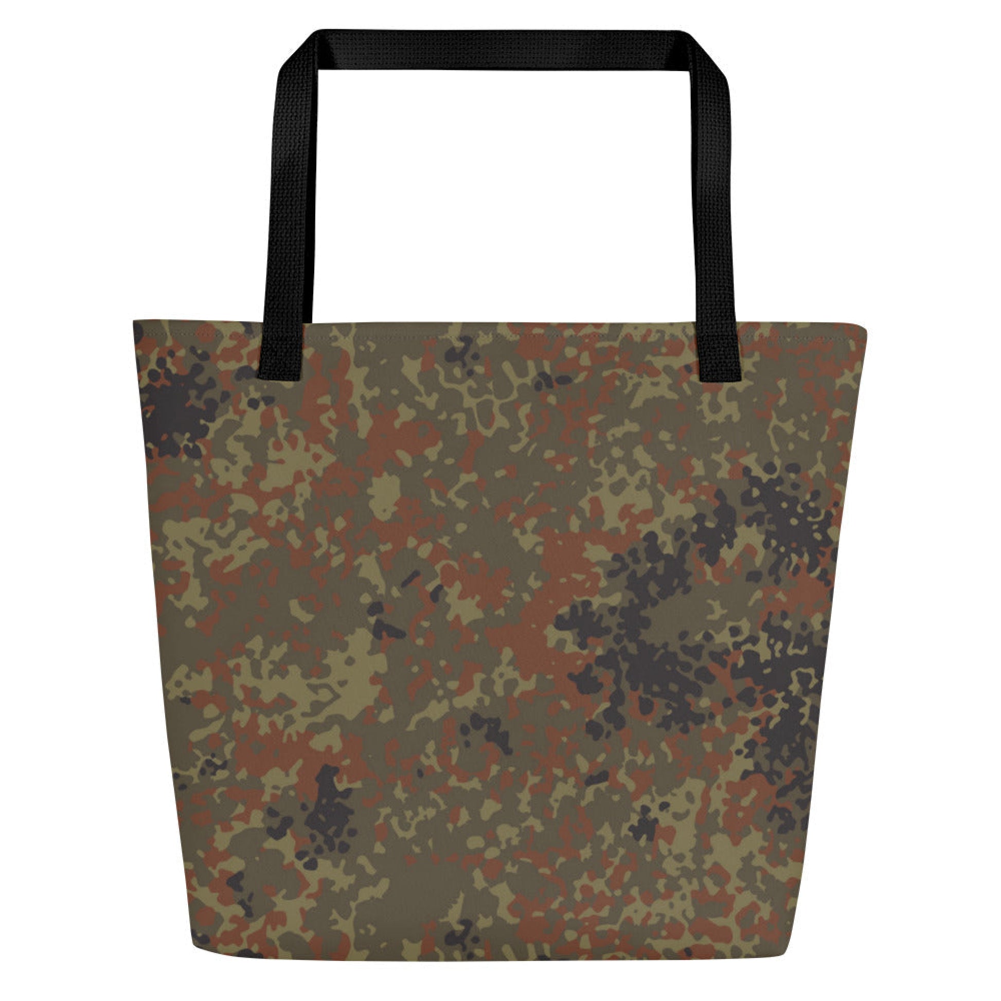 German Flecktarn CAMO Large Tote Bag