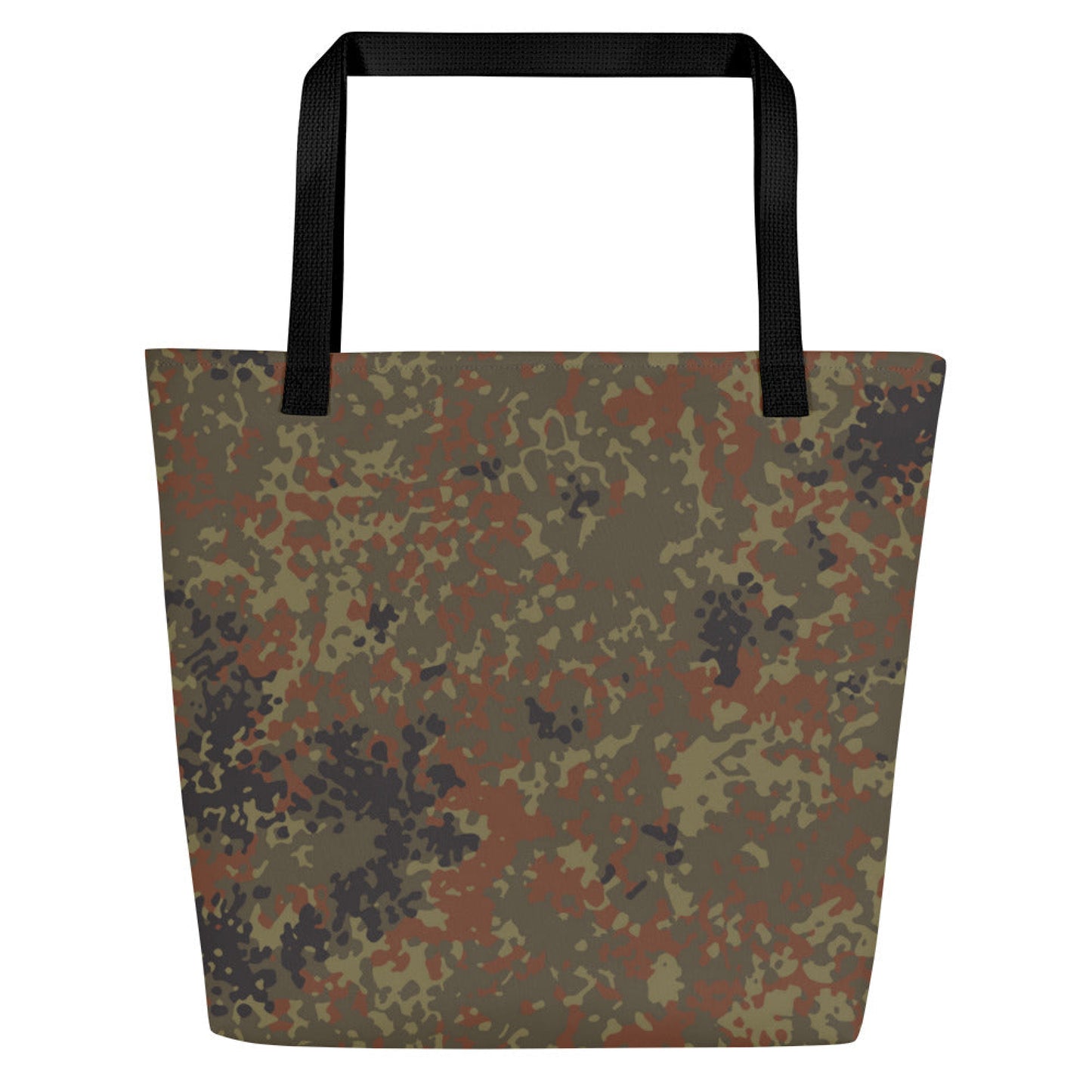 German Flecktarn CAMO Large Tote Bag