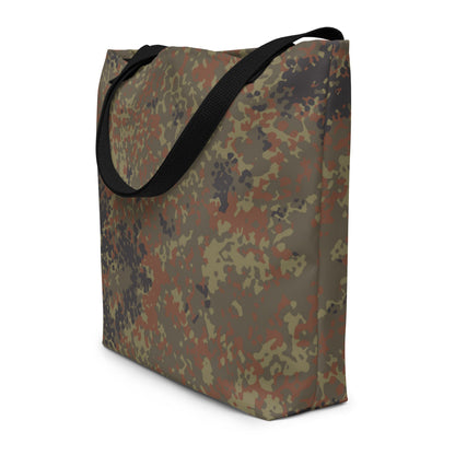 German Flecktarn CAMO Large Tote Bag