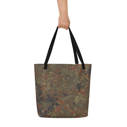 German Flecktarn CAMO Large Tote Bag