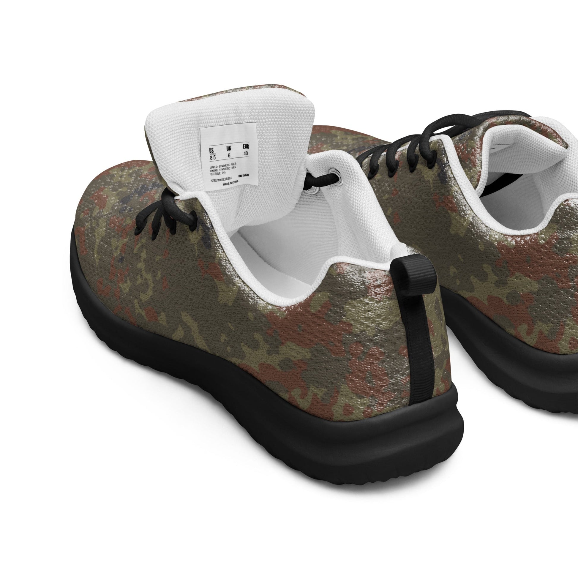 German Flecktarn CAMO Mens Athletic Shoes