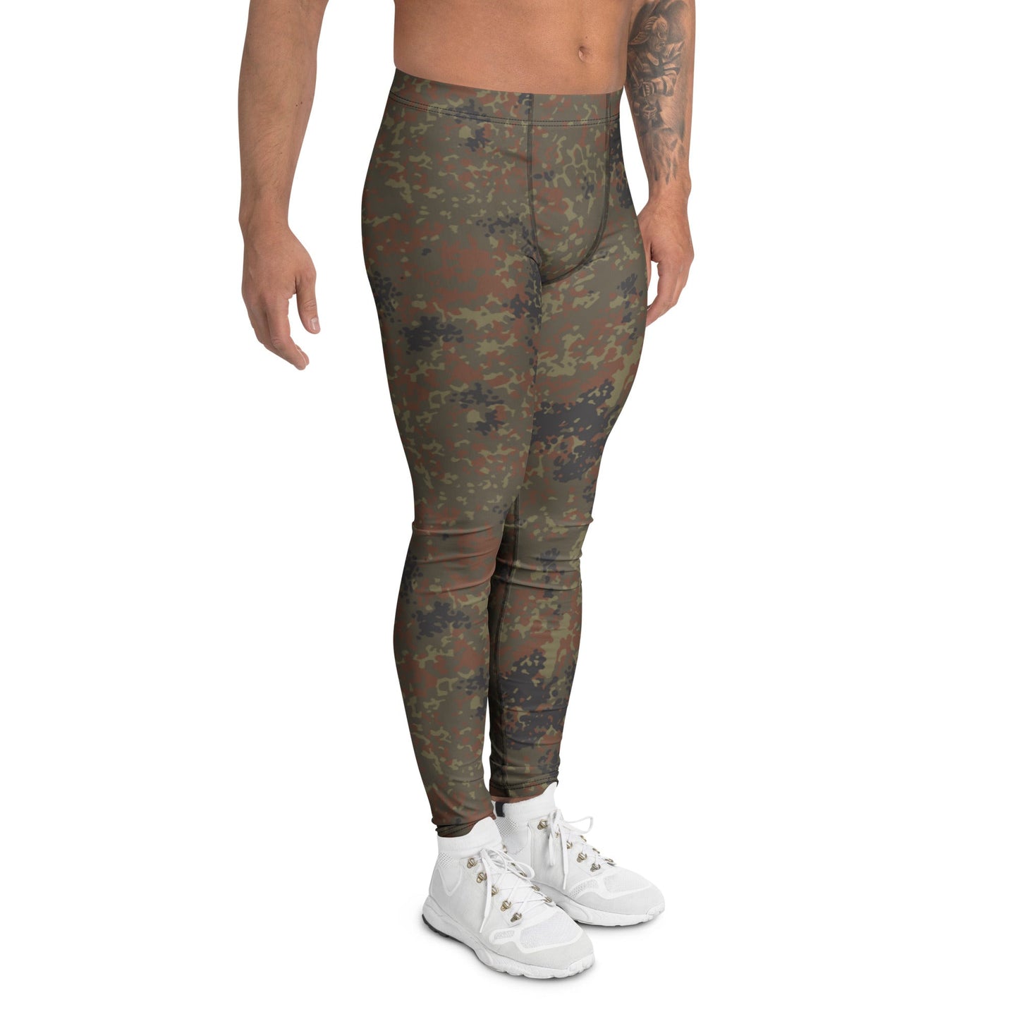 German Flecktarn CAMO Mens Leggings