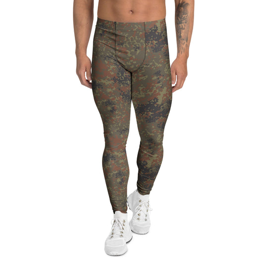 German Flecktarn CAMO Mens Leggings - XS