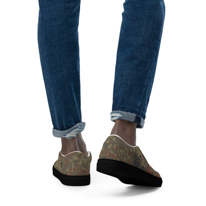 German Flecktarn CAMO Mens Slip-On Canvas Shoes