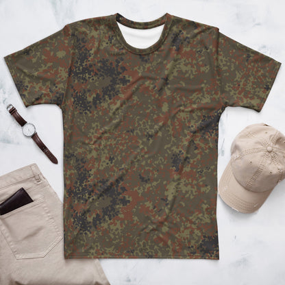 German Flecktarn CAMO Mens T-Shirt - XS