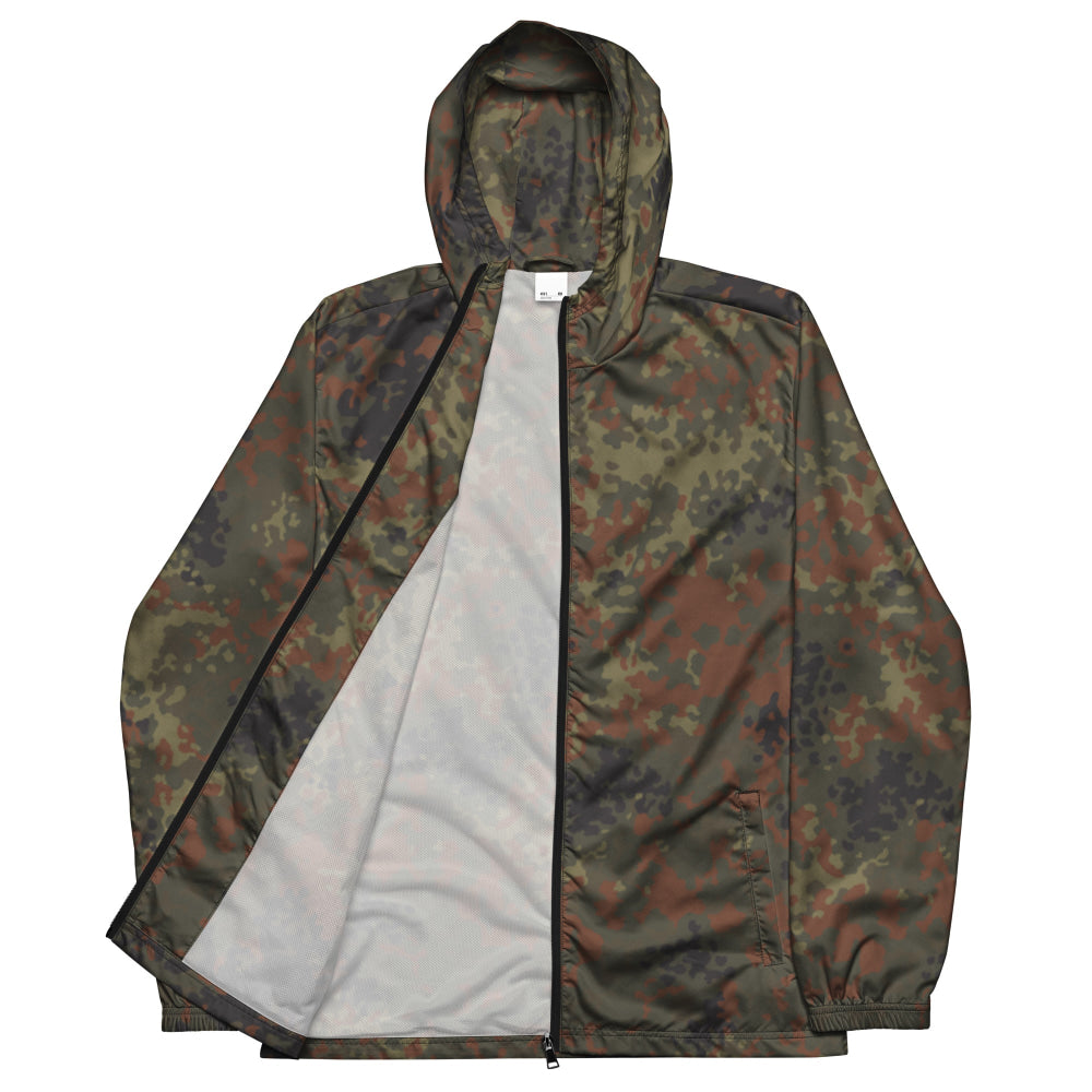 German Flecktarn CAMO Men’s windbreaker - Mens Windbreaker