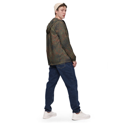 German Flecktarn CAMO Men’s windbreaker - Mens Windbreaker