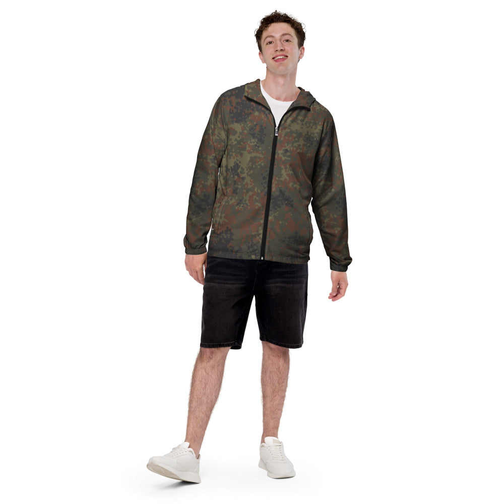 German Flecktarn CAMO Men’s windbreaker - Mens Windbreaker