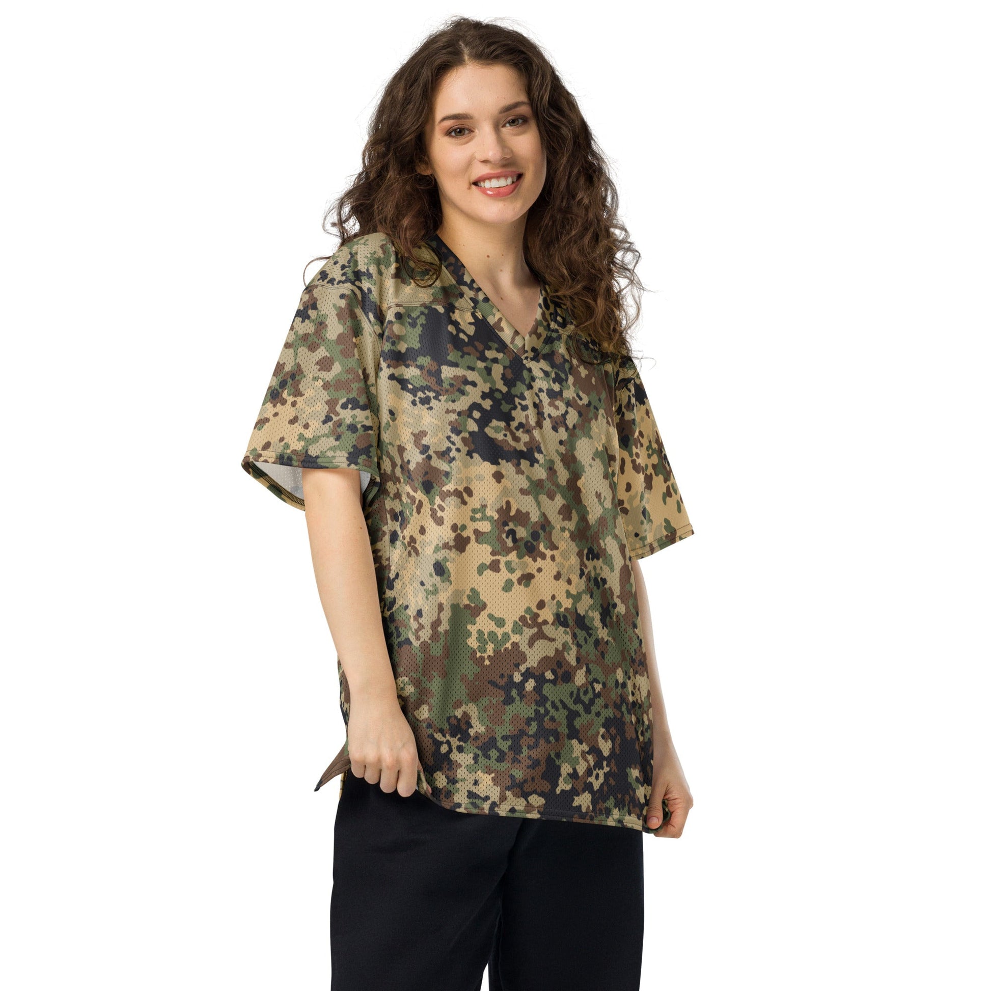 German Flecktarn Multi-terrain CAMO American football jersey - Football Jersey