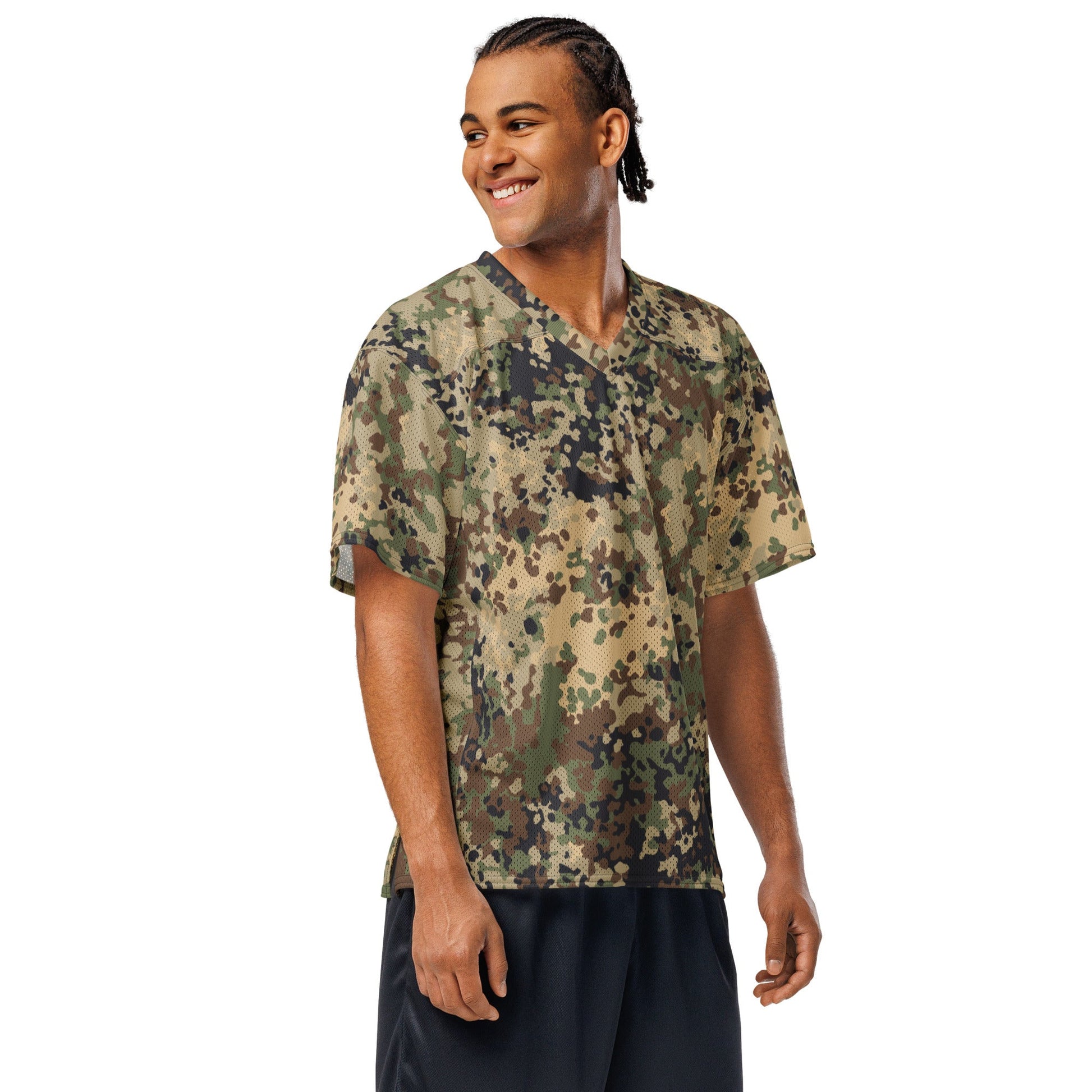 German Flecktarn Multi-terrain CAMO American football jersey - Football Jersey
