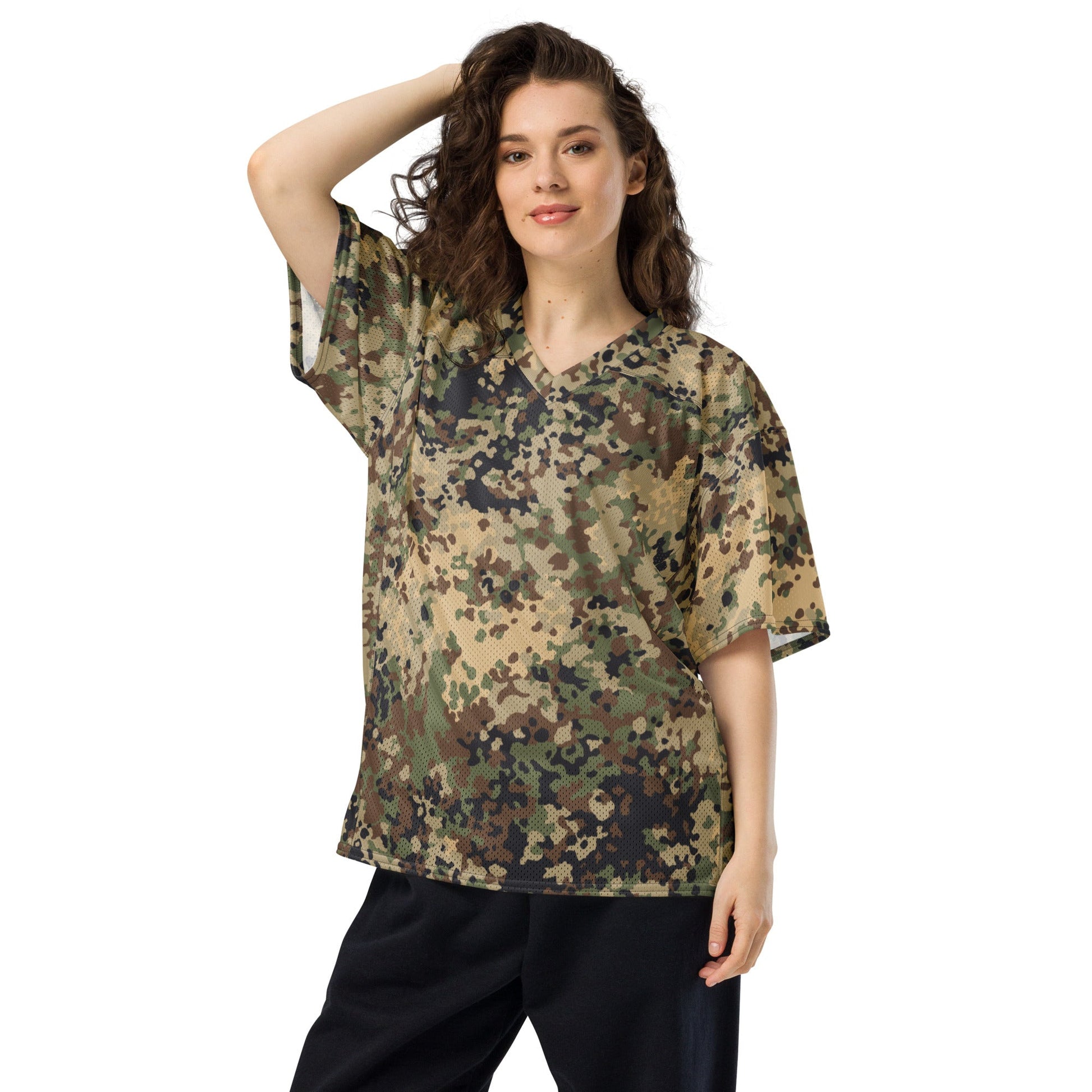 German Flecktarn Multi-terrain CAMO American football jersey - Football Jersey