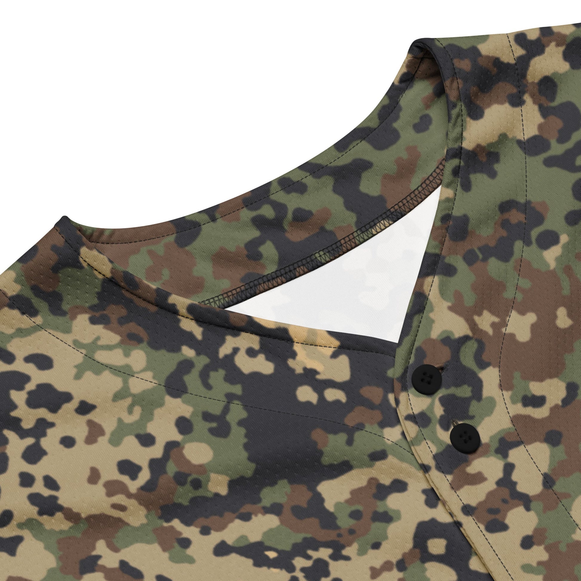German Flecktarn Multi-terrain CAMO baseball jersey - Baseball Jerseys