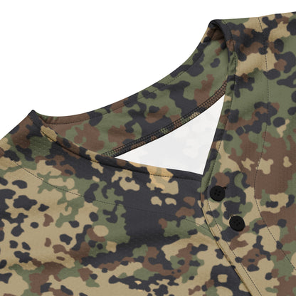 German Flecktarn Multi-terrain CAMO baseball jersey - Baseball Jerseys