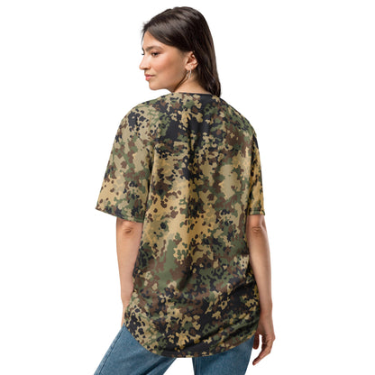 German Flecktarn Multi-terrain CAMO baseball jersey - Baseball Jerseys