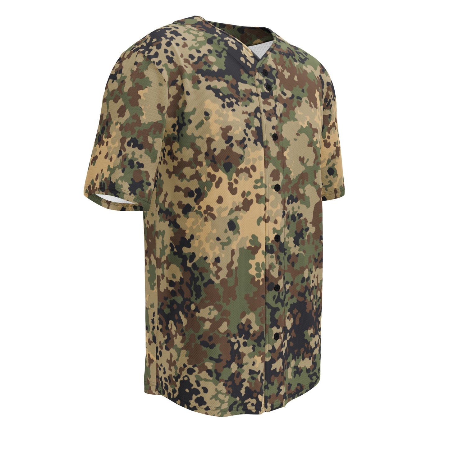 German Flecktarn Multi-terrain CAMO baseball jersey - Baseball Jerseys