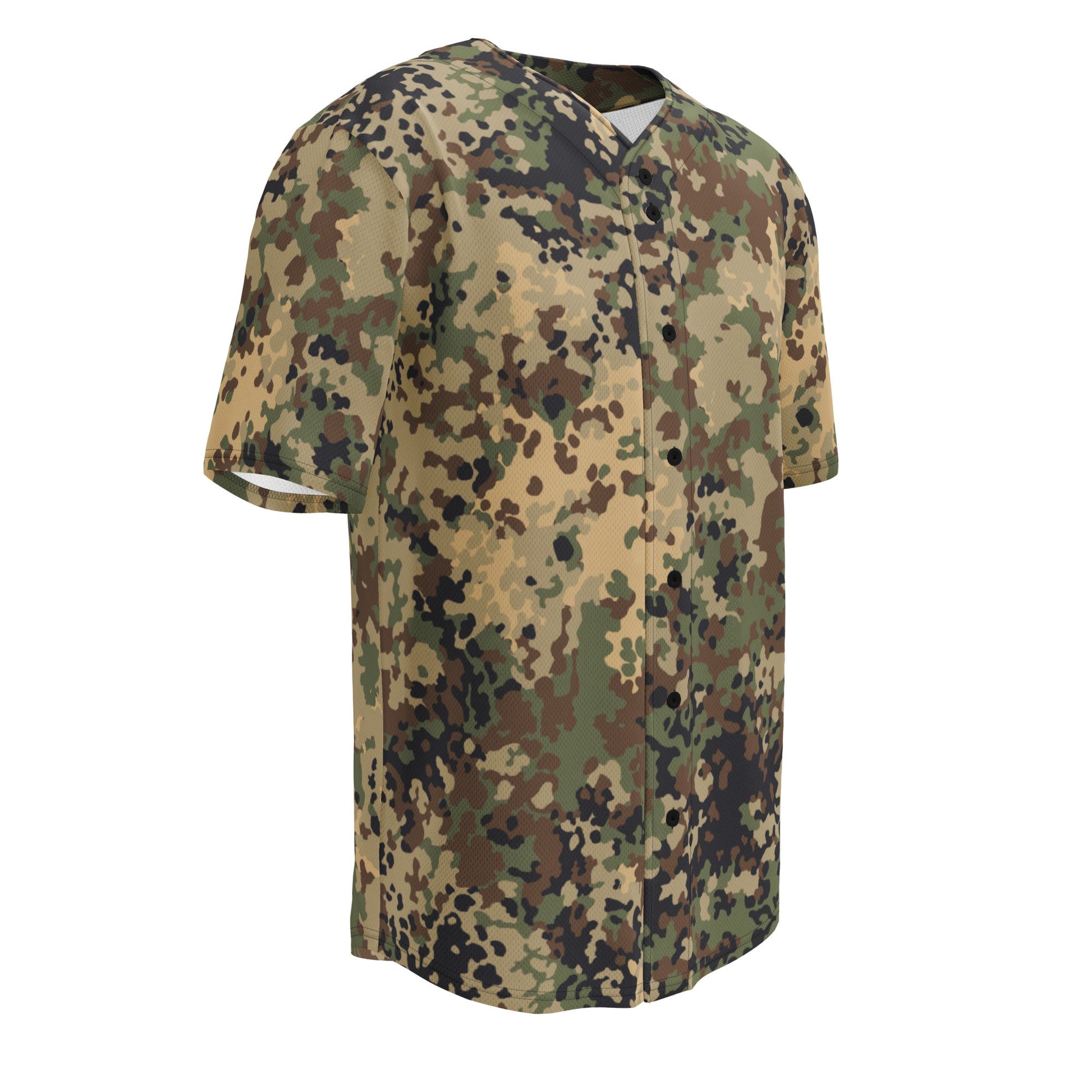 German Flecktarn Multi-terrain CAMO baseball jersey - Baseball Jerseys