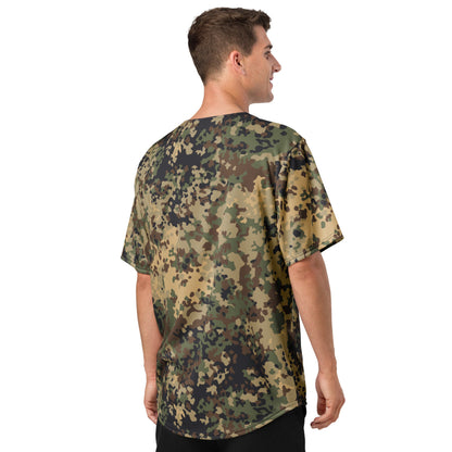 German Flecktarn Multi-terrain CAMO baseball jersey - Baseball Jerseys