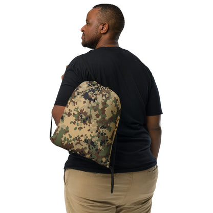 German Flecktarn Multi-terrain CAMO Drawstring Bag - Bags