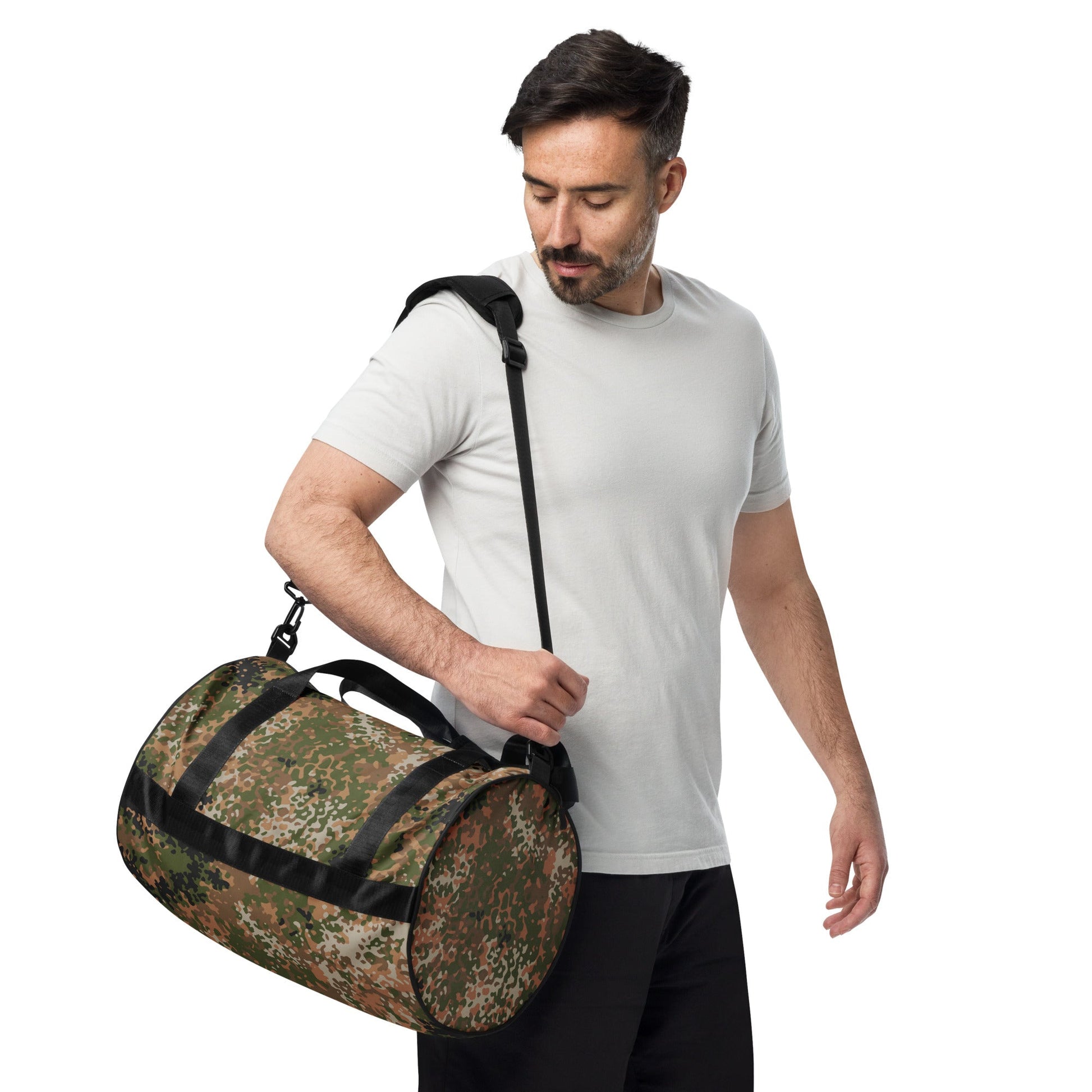German Flecktarn Multi-terrain CAMO Gym Bag