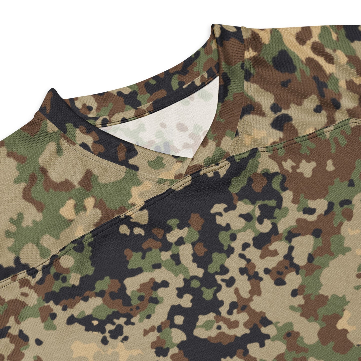 German Flecktarn Multi-terrain CAMO hockey fan jersey - Hockey Jerseys