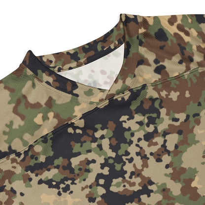German Flecktarn Multi-terrain CAMO hockey fan jersey - Hockey Jerseys