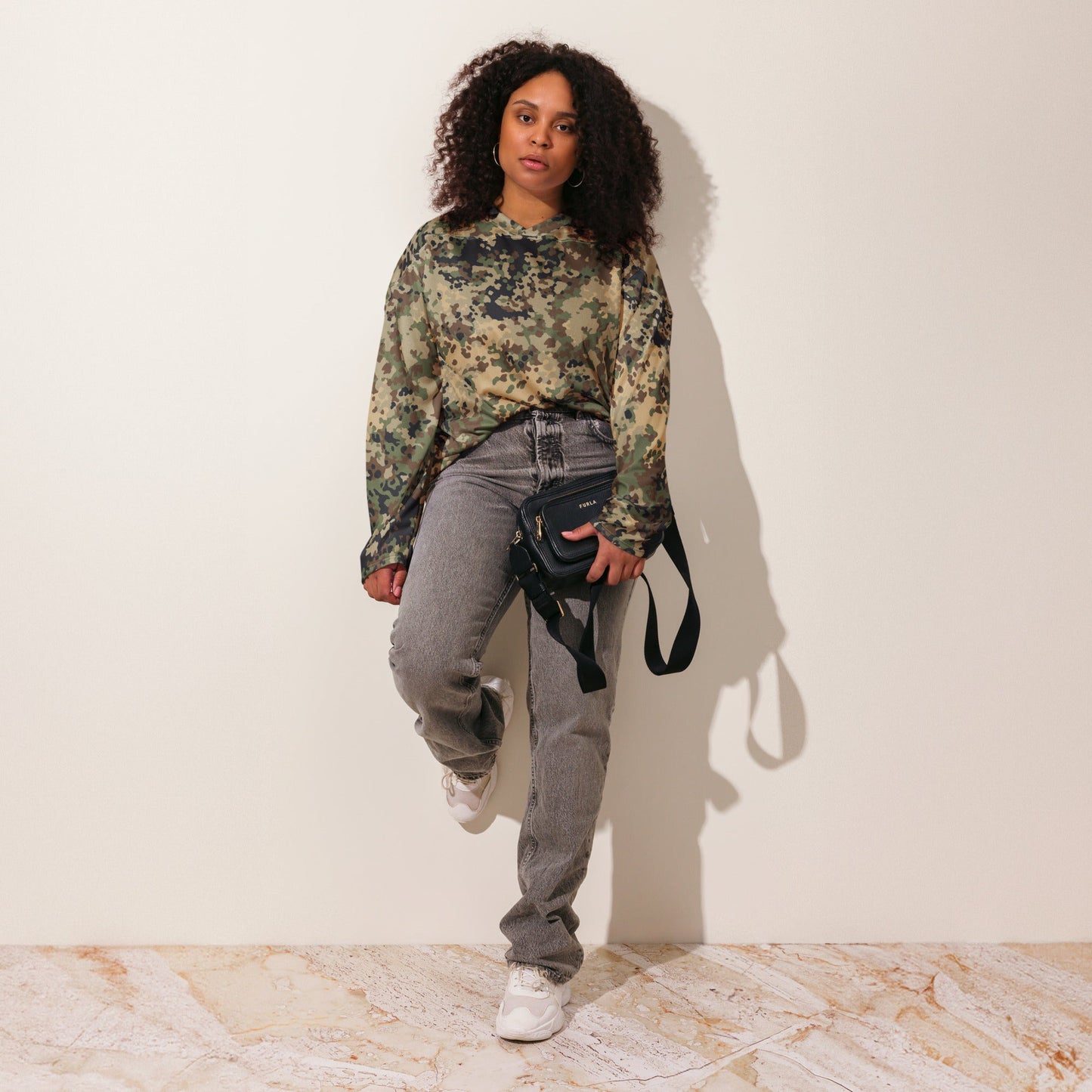 German Flecktarn Multi-terrain CAMO hockey fan jersey - Hockey Jerseys