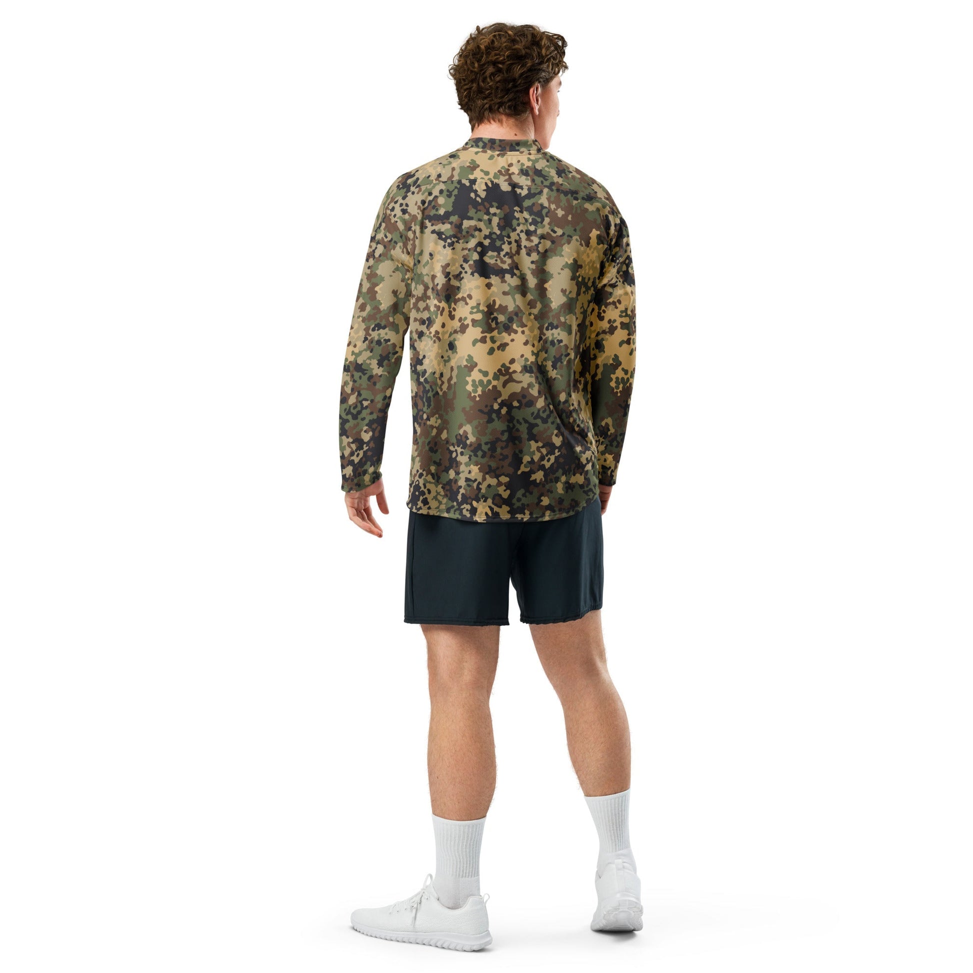 German Flecktarn Multi-terrain CAMO hockey fan jersey - Hockey Jerseys