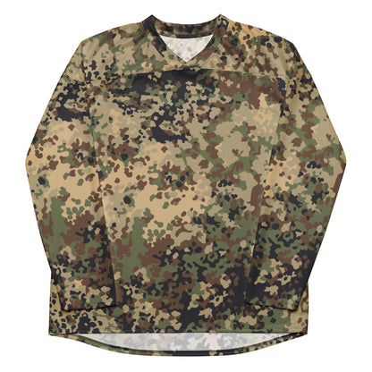 German Flecktarn Multi-terrain CAMO hockey fan jersey - Hockey Jerseys