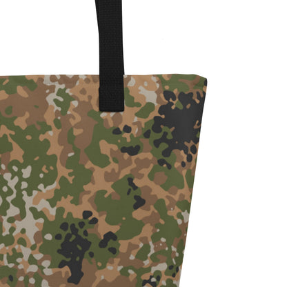 German Flecktarn Multi-terrain CAMO Large Tote Bag