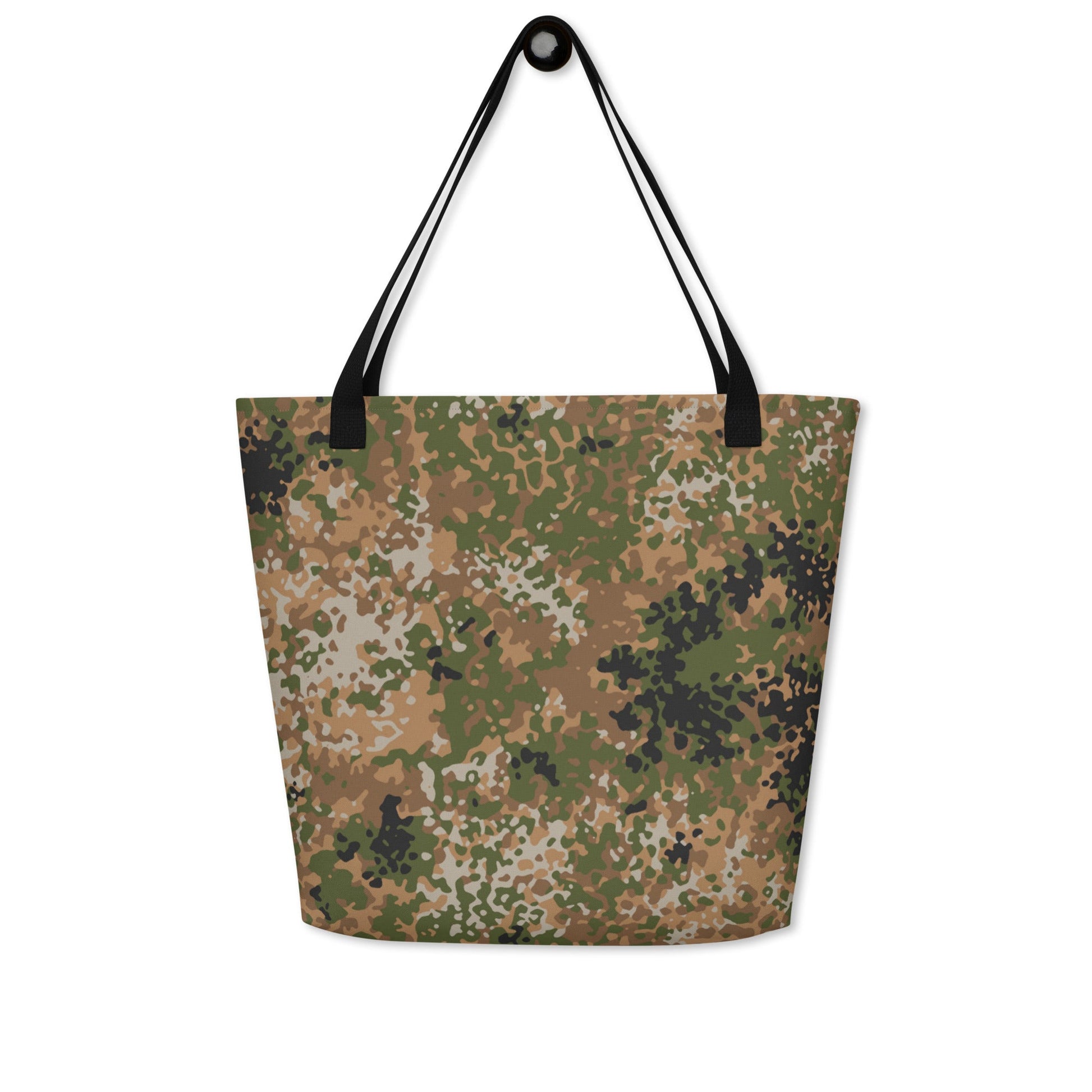German Flecktarn Multi-terrain CAMO Large Tote Bag