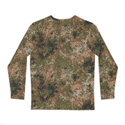 Flecktarn Bundeswehr Multi-Terrain CAMO Unisex Long-Sleeve Shirt