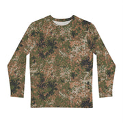 Flecktarn Bundeswehr Multi-Terrain CAMO Unisex Long-Sleeve Shirt - XS