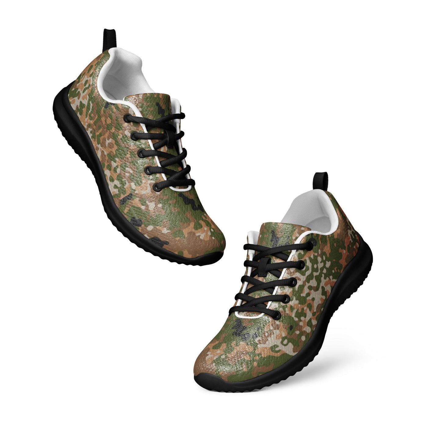 German Flecktarn Multi-terrain CAMO Mens Athletic Shoes