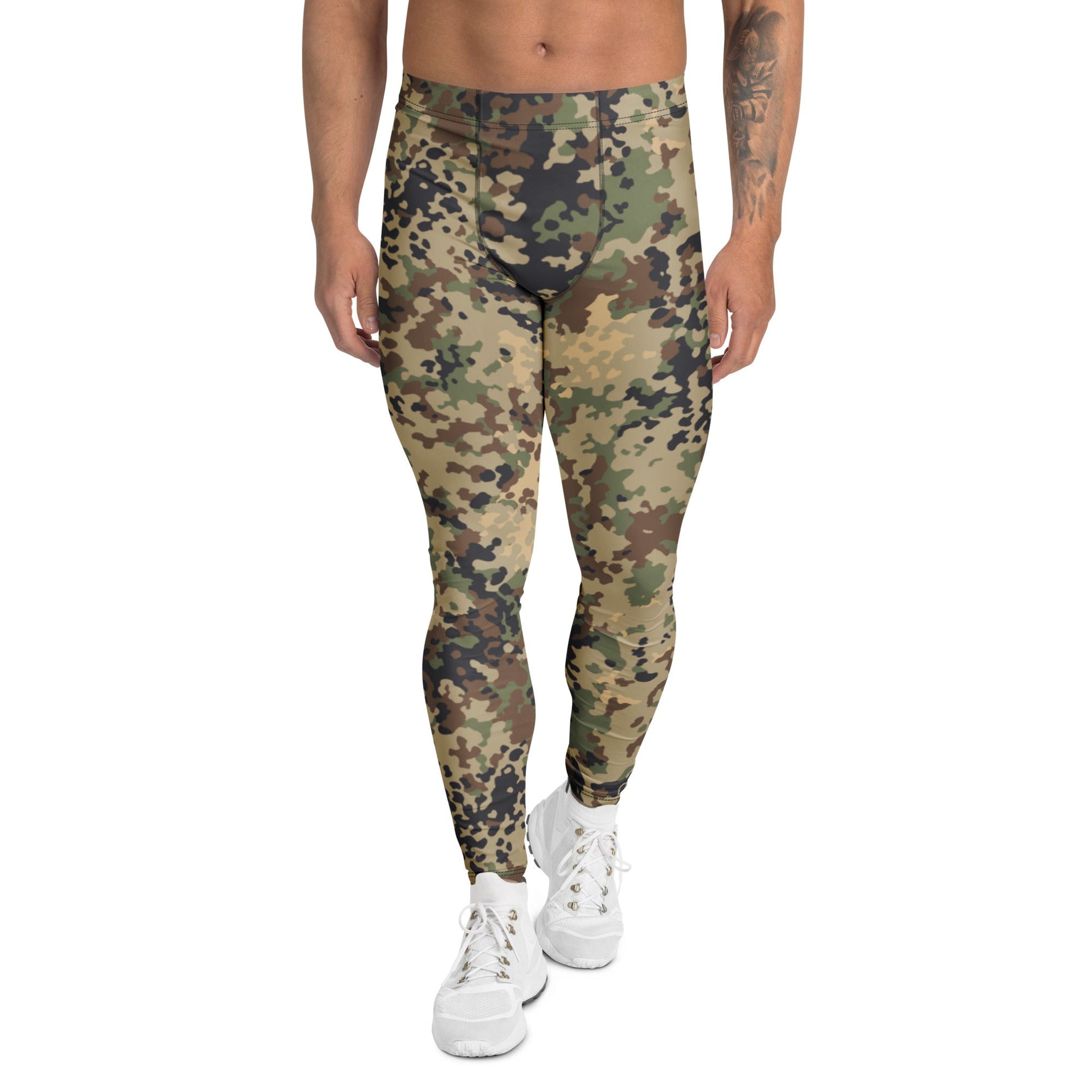 German Flecktarn Multi-terrain CAMO Mens Leggings - XS