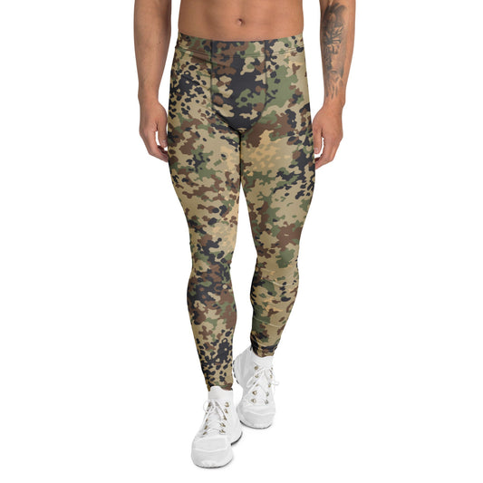 German Flecktarn Multi-terrain CAMO Mens Leggings - XS