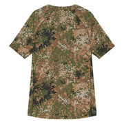 Flecktarn Bundeswehr Multi-Terrain CAMO Mens Short-Sleeve Rash Guard - SS