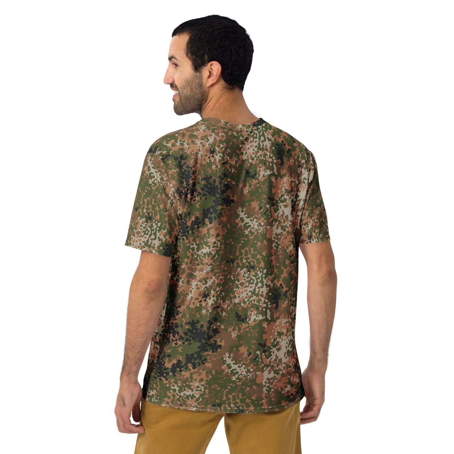 German Flecktarn Multi-terrain CAMO Mens T-Shirt