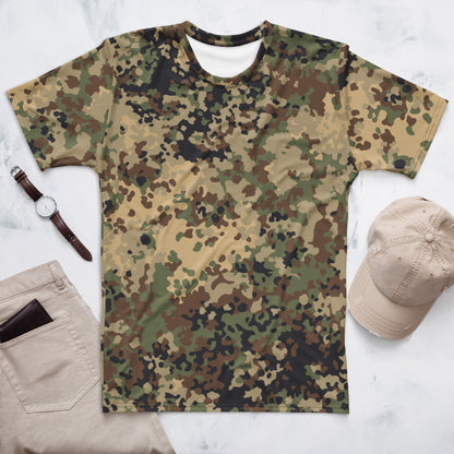 German Flecktarn Multi-terrain CAMO Mens t-shirt - XS - T-Shirts