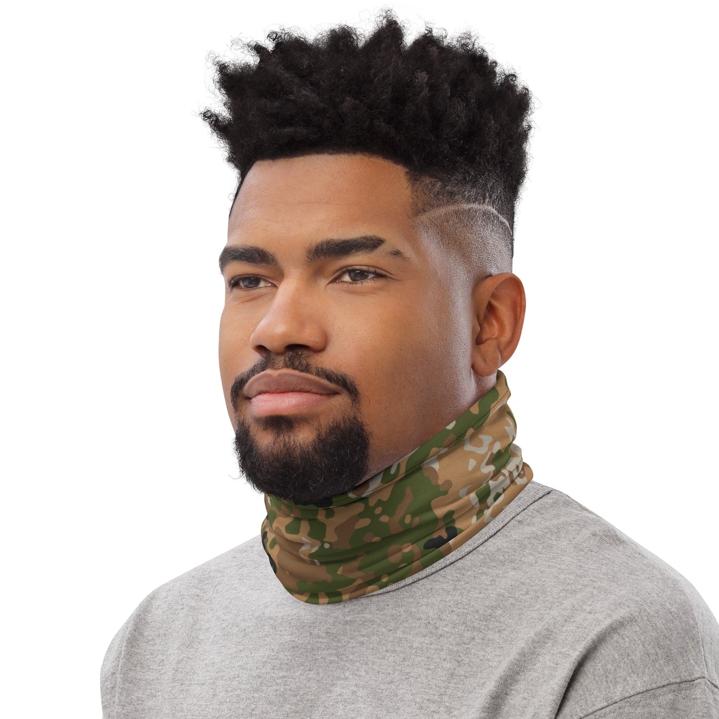 German Flecktarn Multi-terrain CAMO Neck Gaiter - Gaiters