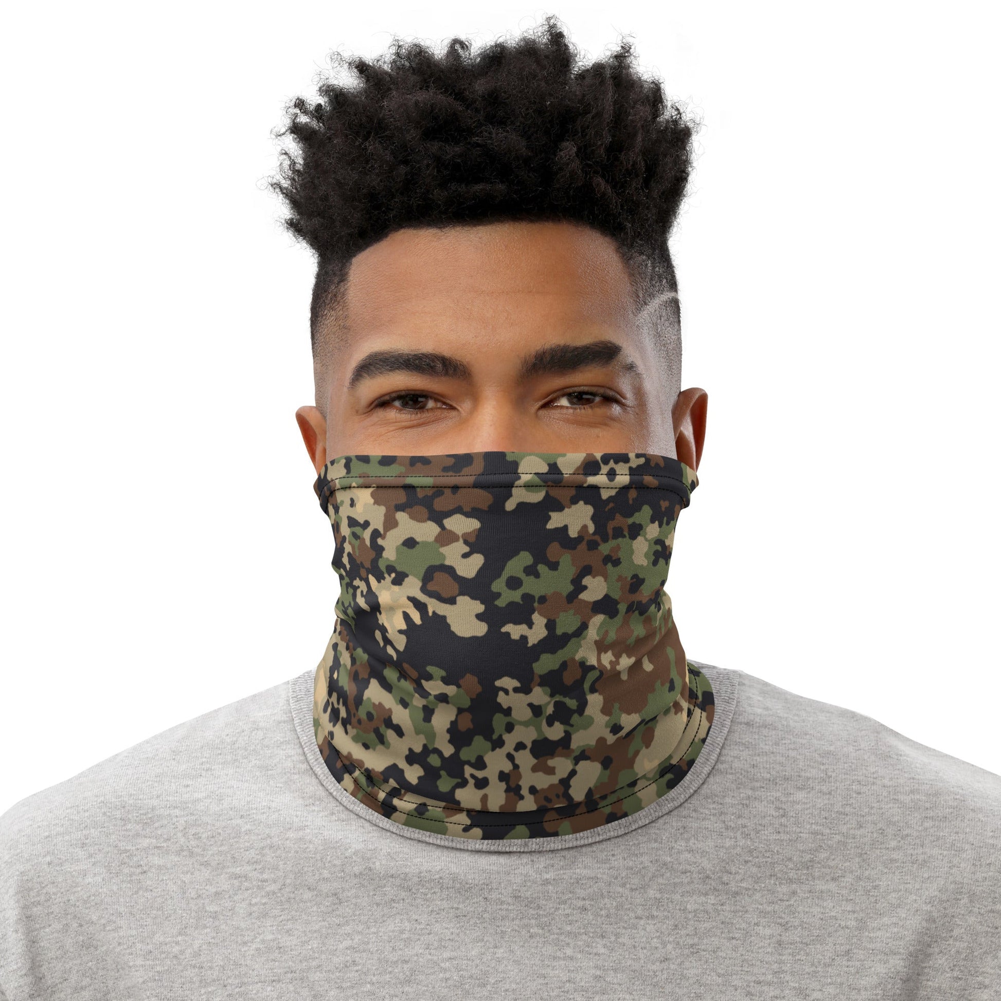 German Flecktarn Multi-terrain CAMO Neck Gaiter - Gaiters