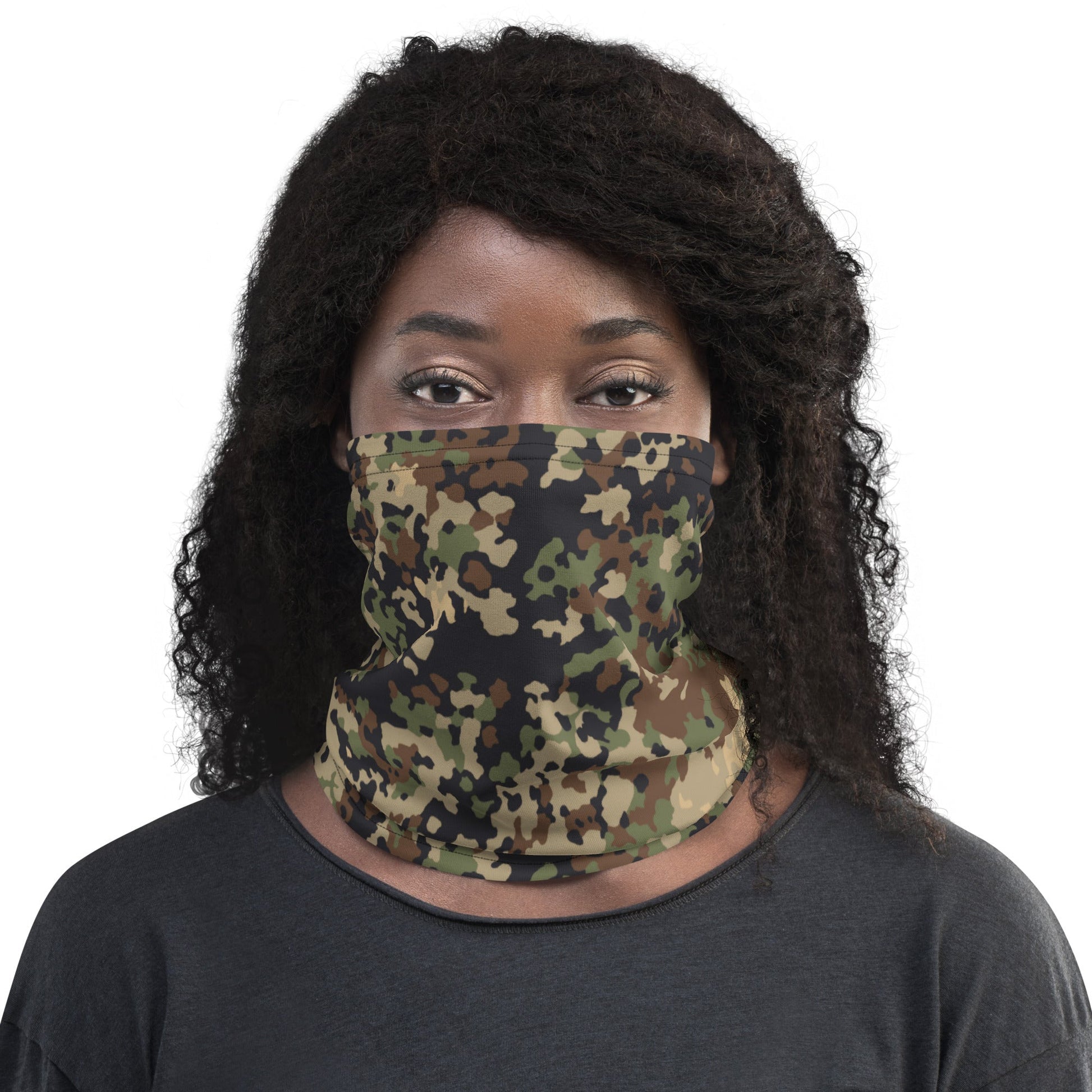 German Flecktarn Multi-terrain CAMO Neck Gaiter - Gaiters
